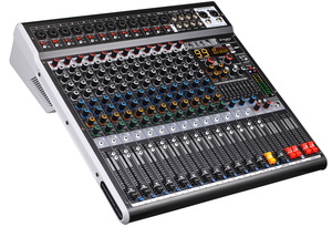 Mezclador de Audio Multicanal de 8, 12 y 16 Canales, Consola de Mezcla de Sonido con Reproducción y Grabación USB BT, Efectos DSP Digitales Integrados - Product Image 4