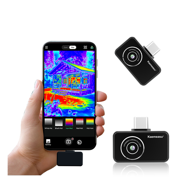 Fire Hazard Detection Tool Thermal Imaging Camera 256*192 Resolution 10x Zoom Thermal Imager