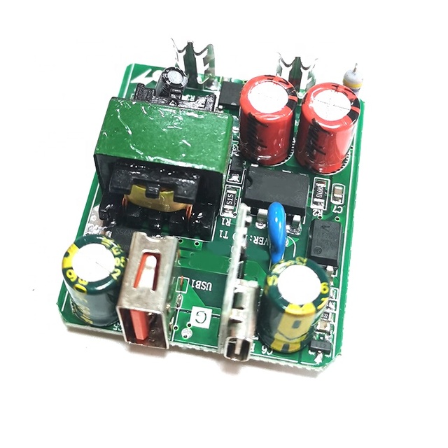 PD USB C Type C 30W 20W Fast Charging Pcb Assembly Mobile Phone Charger PCBA 94v0 Circuit Board Built-in Adapter