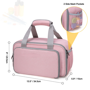 Large Marker Organizer Bag With Carrying Handle Aluminum Foil Liner Easy Cleaning Patented Design - Product Image 2