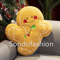 Poupée guirlande de Noël personnalisée la plus récente Coussin de canapé de salon Oreiller de coin de lit Oreillers en jouet