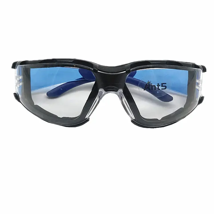 ANT5 PPE gafas de seguridad con claro Anti resistente a los arañazos y lentes No-Slip puños protección UV por la seguridad, receta de vidrio