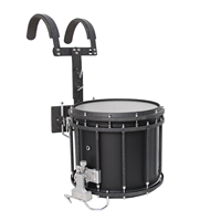 Tambour de parade EVANS haut de gamme avec peau de tambour et harnais de transport pour performance en extérieur