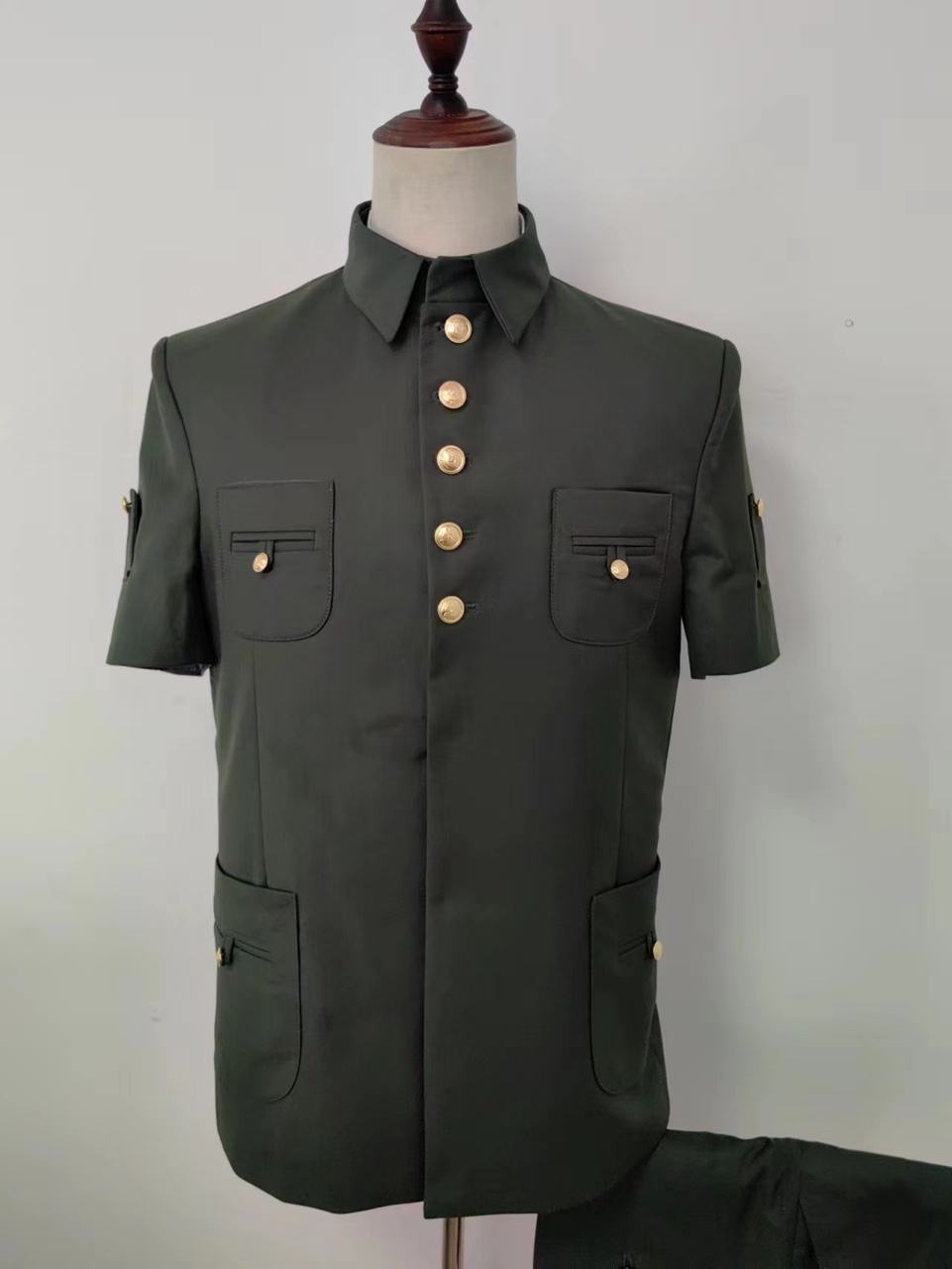 Safari Suits for Men With Short Sleeve Wedding Formal Dress Coats Pants  Slim Fitted Piece Prom Elegant Summer Costume Homme