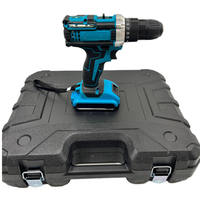 Kits d'outils de perçage électriques multifonctionnels 21V, perceuses sans fil portables, tournevis, perceuses électriques manuelles, Furadeira