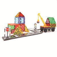 Bloques de Construcción Magnéticos de ABS Grandes y Coloridos, Dimensiones Personalizables, para Niños, con Certificado CPC