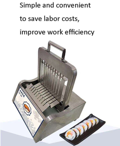 Máquina cortadora de <span class=keywords><strong>Sushi</strong></span> Manual de escritorio comercial Máquina cortadora de <span class=keywords><strong>Sushi</strong></span> Máquina cortadora de rollos de <span class=keywords><strong>Sushi</strong></span> de acero inoxidable - Product Image 3