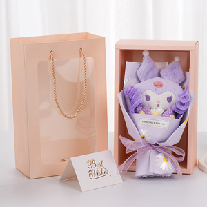 Bouquet <span class=keywords><strong>di</strong></span> Sapone Artigianale a Forma <span class=keywords><strong>di</strong></span> Rosa Rosa Promozionale Fiori Artificiali Piante Decorative Confezione Regalo Idea Regalo <span class=keywords><strong>per</strong></span> la Festa della Mamma <span class=keywords><strong>San</strong></span> <span class=keywords><strong>Valentino</strong></span> - Product Image 5