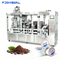 Machine de remplissage de capsules de café haute vitesse en promotion pour poudre de café, poudre de cacao, ligne d'emballage de dosettes K-Cup