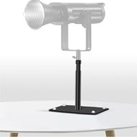 Support mural KAMPHO pour éclairages de studio, boîtes à lumière et équipement photographique avec goujon de 5/8 po