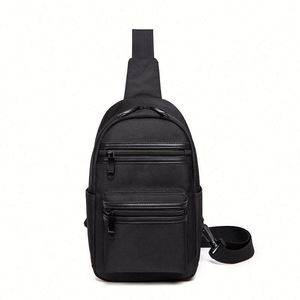 Sac de poitrine imperméable en nylon pour homme, sac de voyage à bandoulière tendance, sac à dos promotionnel pour homme - Product Image 1