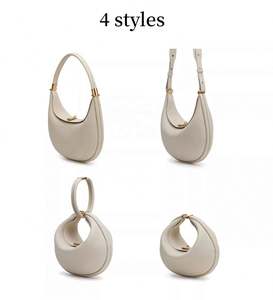 Bolso de Hombro de Lujo de Último Diseño en Oferta, Bolso de Media Luna de Diseñador Francés para Mujer - Product Image 6