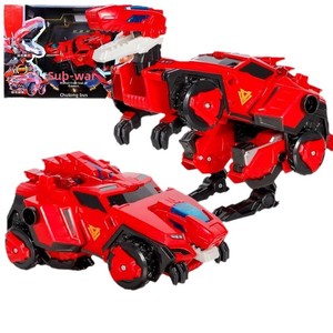 Quantum Squad Dinosaur Guardians Glorious War God Robot Transformable de Plástico, Figura de Acción Transformable Divertida - Product Image 5