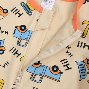 Mamelucos de una pieza con estampado personalizado, pijamas para niños pequeños, pijamas con cremallera para bebés, Mono para dormir, ropa para bebés - Product Image 2