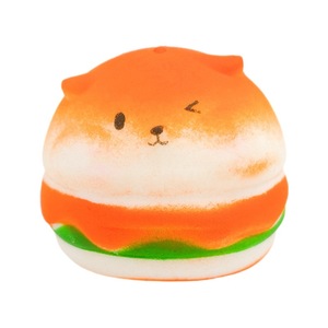 Nouveauté : Mini-jouet anti-stress en silicone en forme de burger à pincer pour enfants de 5 à 7 ans - Simulation de jeu alimentaire pour usage au bureau - Product Image 5