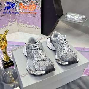 Top Quality Men Shoe Stapler Men's Polyurethane Polyester Fiber Sports Shoes Casual <b>Sneakers</b> Walking Running Style Tennis Shoes - Product Image 5