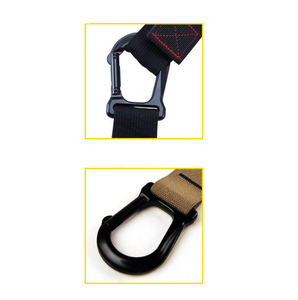 Connecteur de sangle de fitness en zinc de 38 mm de type D, anneau métallique robuste pour l'entraînement en suspension, matériel sportif de haute résistance - Product Image 3