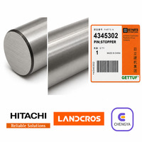 Pièces d'origine Hitachi 4345302 Goupille de chenille Hitachi EX100-2 ZX200-3G ZX200-3 ZX250K-3G ZX200-5A Pièces de train de roulement