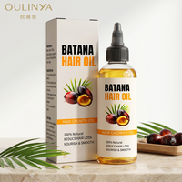 Favorise la croissance des cheveux, donne aux cheveux noirs et brillants un goût naturel et rafraîchissant - Huile capillaire Batana