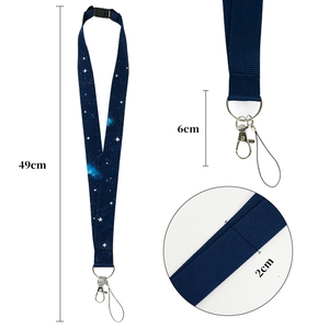 Quality Wholesale Polyester Sublimation Printing Lanyards with Logo Custom Personalized Neck Straps with Metal <b>Hook</b> <b>Clip</b> - Product Image 1