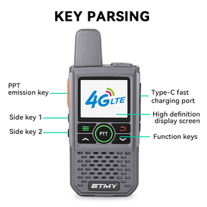 Tarjeta SIM Poc Personalizada, Radio Bidireccional, Módulo 4G de Largo Alcance, Walkie Talkie LTE para Servicio de Taxi - Product Image 5