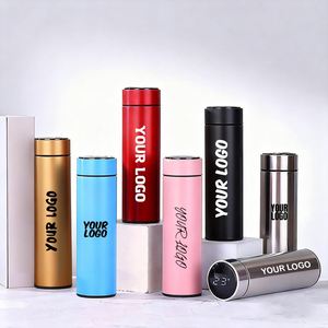 Bouteille d'eau intelligente avec affichage de la température, cadeau d'entreprise, activité promotionnelle, logo personnalisé imprimé, WSY853 - Product Image 1