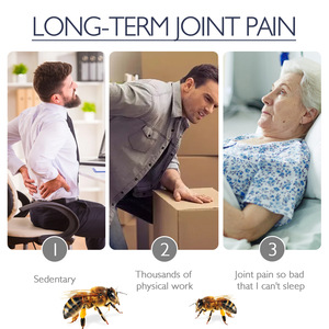 Crème Ximonth <span class=keywords><strong>au</strong></span> venin d'abeille pour les douleurs articulaires et osseuses, soulagement des douleurs <span class=keywords><strong>au</strong></span> <span class=keywords><strong>genou</strong></span> et à l'épaule, réparation des tendons endommagés, réduction de la raideur et des kystes - Product Image 6