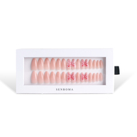 Colle transparente Senboma pour ongles : formules OEM non toxiques pour des finitions invisibles et durables