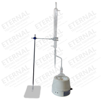 Test électronique de teneur en eau de bitume d'asphalte Équipement en acier de distillation Résultat de mesure de chaleur standard ASTM 220V 1 an