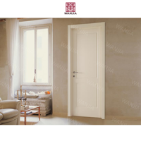 Vente en gros, Design moderne, porte en bois massif, porte Composite, intérieur de maison, porte en bois massif pour maison