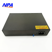 Switch PoE con IA de 10 Puertos, 8GE+2GE Gigabit, 1000Mbps, 6KV Protección contra Rayos, 250m, AI Watchdog, 22Gbps para Cámaras IP CCTV