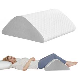 Almohada Triangular <span class=keywords><strong>de</strong></span> Espuma para Piernas y Rodillas, Cojín Triangular Personalizado para Elevación <span class=keywords><strong>de</strong></span> Pies, Rodillas y Piernas, Almohada Ortopédica para Dormir, Cuña para <span class=keywords><strong>la</strong></span> Espalda y <span class=keywords><strong>la</strong></span> <span class=keywords><strong>Cama</strong></span> - Product Image 1