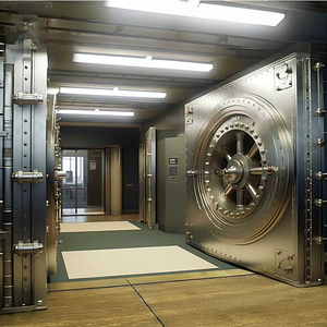 CEQSAFE Bank Modulaire Kluisruimte Stalen Sterke Kamer Bank RVS Beveiligingsruimte - Product Image 1