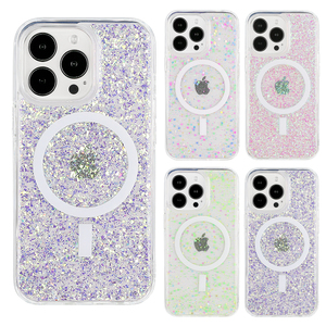 เคสโทรศัพท์สำหรับผู้หญิง,เคสแม่เหล็กแบบใสสีใสสำหรับ <span class=keywords><strong>Iphone</strong></span> <span class=keywords><strong>12</strong></span> Pro 11 13 Promax - Product Image 1