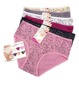 Wholesale Women Underwear, Women's Cotton Panties, Sexy Under Wear Plain Dyed, High Rise Plus Size Womens Underwear