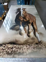 Feuilles de PVC imprimées en 3D de 3 mm d'épaisseur pour l'art mural personnalisable dans le salon et la chambre