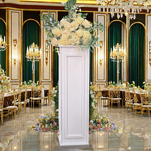 Parti yol açar ve süslemeleri için düğünler için sıcak satış PVC oyma roma sütunları ayağı standı - Product Image 5