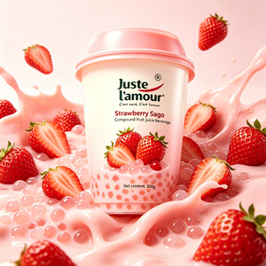 Bebida <span class=keywords><strong>de</strong></span> Postre Compuesta con Sabor a <span class=keywords><strong>Fresa</strong></span>, Textura Espesa, Sin <span class=keywords><strong>Pulpa</strong></span> <span class=keywords><strong>de</strong></span> <span class=keywords><strong>Fresa</strong></span>, <span class=keywords><strong>Precio</strong></span> <span class=keywords><strong>de</strong></span> Fábrica, para Supermercado - Product Image 1