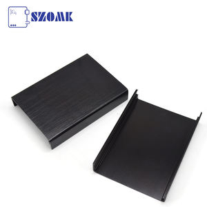 מארזי אלקטרוניקה קופסא שחור צבע אלומיניום צומת דיור מקרה/אלקטרונים מארז תיבה/wholesal אלומיניום מקרה - Product Image 4