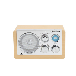 <span class=keywords><strong>Radio</strong></span> <span class=keywords><strong>Analogica</strong></span> <span class=keywords><strong>FM</strong></span> Retrò in Legno di Alta Qualità con Altoparlante Integrato da 5W - Product Image 4