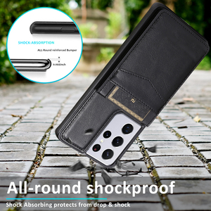 Cavalletto retrò portafoglio in pelle Flip custodia per cellulare custodia per scheda in pelle antiurto custodia per telefono per <span class=keywords><strong>Sansung</strong></span> A17 S25 S24 - Product Image 6