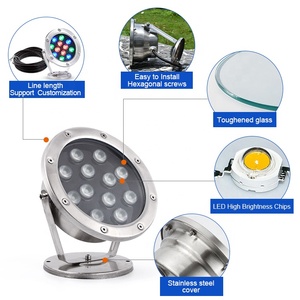 Stroboscope sans fil 12V Mini 3W étanche Ip68 Led Spot de Tour sous-marin - Product Image 3