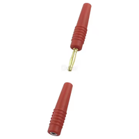 Daiertek-Connecteur banane CX-2067 mâle et femelle, fiche banane 2mm, connecteur plaqué or avec couleur colorée