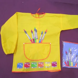 Sıcak satış önlük sanat boyama çizim sanatçı PVC çocuk önlükleri çocuklar için