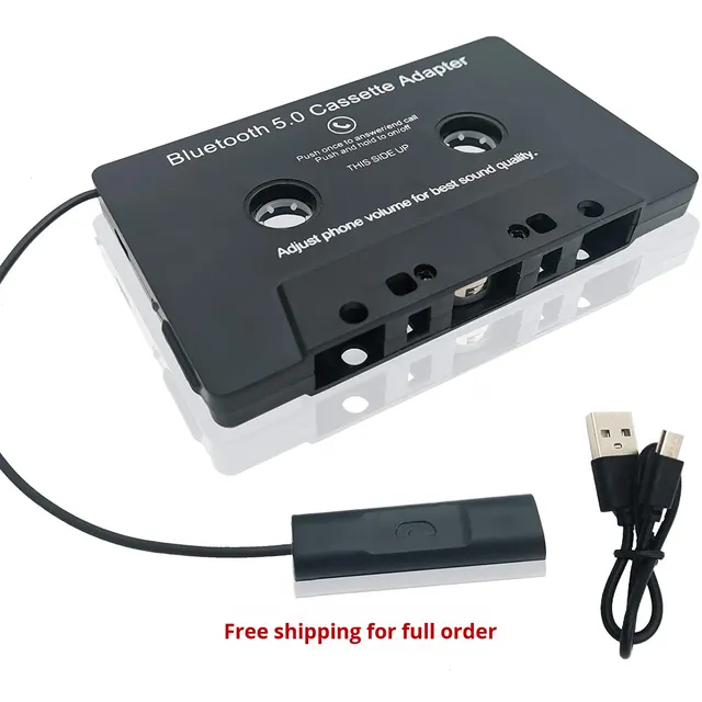Cross-Border for 5.0 Vintage Cassette Converter OLIVER Fit Car MP3 for Hands-Free Phone Recorder Made in China