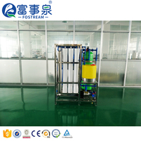 Fostream 250L 500L 1000L 2000L 3000L 5000L Osmosis Terbalik RO Sistem Filter Air Laut Garam