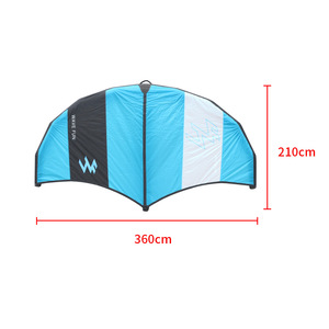 เวฟ ฟัน ไฮโดรฟอยล์ เซิร์ฟบอร์ดแบบเป่าลม ขนาด 16 นิ้ว สำหรับเล่นในทะเลและชายหาด ใช้ได้ทั้งชายและหญิง ทำจาก PVC - Product Image 3