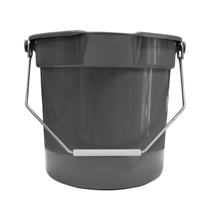 Cubo redondo o cubo redondo de uso doméstico de uso general duradero de plástico comercial con mango y pico para limpieza - Product Image 5