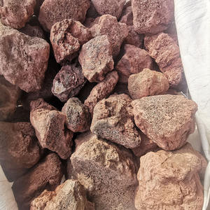 Aquariumdecoratie Steen Zwarte Lavasteen Rode Lavasteen voor Visbakdecoratie - Product Image 6