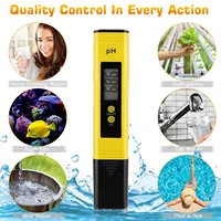 PH mètre 0.01 haute précision pour testeur de qualité de l'eau avec plage de mesure 0-14 adapté à la piscine d'aquarium
